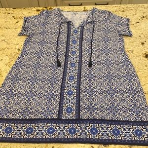 Lands End coverup size 1X